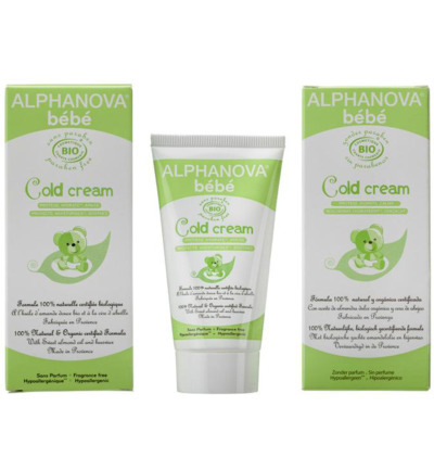 Alphanova Baby Baby organic cold cream 50G