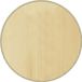 vidaXL - Tapis - rond - 80 cm - bambou - naturel clair