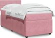 Maison Exclusive - Boxspringbed met matras, rose, 100x200 cm, velours