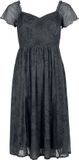 Jawbreaker Tarot Deck Dames Midi-jurk - grijs/zwart - L