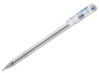 Pentel Schitterende balpen Medium 1.0mm Tip 0.5mm Line Blauw Ref BK77M-C [Pack van 12]