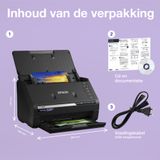 Epson FastFoto FF-680W Fotoscanner - Zwart - A4 - 600 x 600 DPI - Draadloos