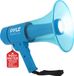 Pyle Megafoon Luidspreker - Waterdichte Luidsprekerhoorn - Draagbare Luidspreker met Sirene en LED Zaklamp - Bullhorn - Voor Binnen en Buiten Gebruik bij Voetbalwedstrijden