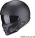 Scorpion Exo-Combat II noir mat - Casque jet - Taille S - Casque moto - Homologué ECE 22-06
