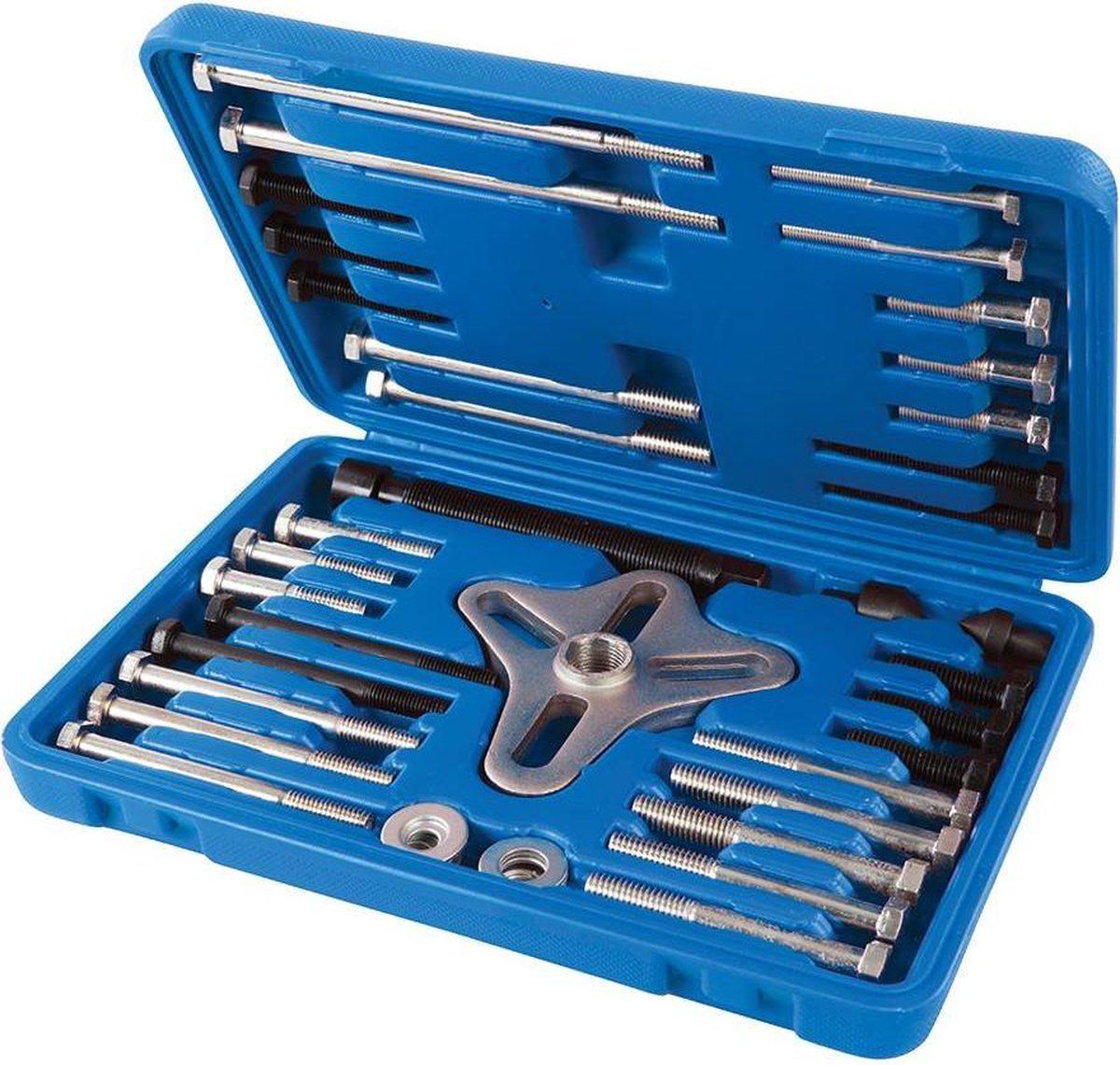 Silverline Vliegwieltrekker Set 40 - 93 mm. - 46 Delig - in Opbergkoffer