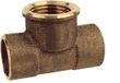 KIRCHHOFF T-stuk - Blanc - 15 mm x 1/2"BI x 15 mm - 2 mofes (4130g)