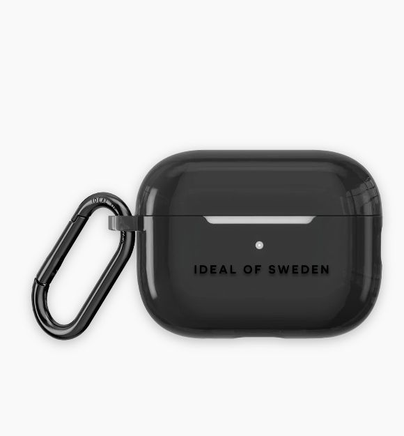 iDeal of Sweden Clear Case AirPods Pro Gen 1 & 2 Opbergtas Zwart