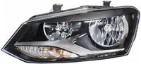 HELLA Koplamp links, 12V, W5W halogeen, geschikt voor onder andere VW POLO