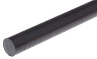 RS PRO PEEK ronde staaf, PEEK zwart 1,48 g/cm³, Ø 10 mm x 300 mm