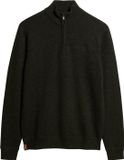 Superdry ESSENTIAL EMB KNIT HALF ZIP Heren Trui - Maat M