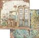 Stamperia SBB777 Scrapbooking Dubbelzijdig papierdeur, meerkleurig, 30,5 x 30,5 cm