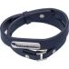 Philipp Blanc Niklas Bracelet en cuir véritable et acier inoxydable