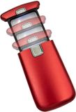 Wedo Lucina loep met LED-verlichting, rood, 3× vergroting