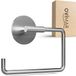 Ovimar Hammerodde toiletrolhouder zonder boren, zilver