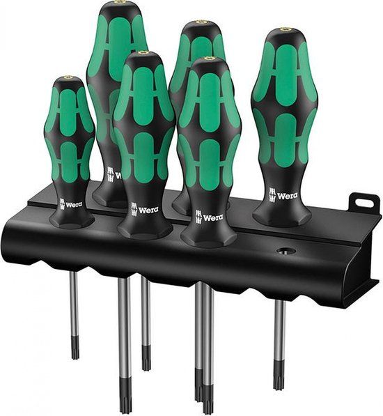 Wera Schroevendraaierset Torx® met gat 6-delig