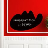 Ambiance Sticker Schoolbordsticker - uitwisbare zelfklevende muurstickers - Cowboyhoed - 40x65cm