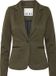 ICHI IHKATE JACQUARD BL4 Dames Blazer Zwart/Lizard Herringbone