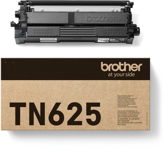 Brother TN-625BK tonercartridge Zwart