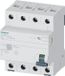 Siemens 5SV36464 Aardlekschakelaar B 4-polig 63 A 0.3 A 400 V