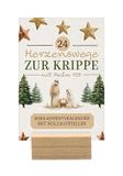 24 Herzenswege zur Krippe mit Psalm 139 - Mini-Adventskalender