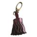 Clairefontaine 400068C - Sleutelhanger, Kersenrood Echt Lamsleer