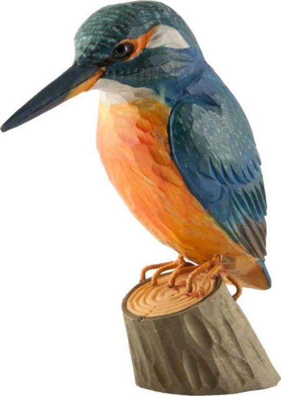 Houten Vogel - Ijsvogel - Hangend - Gemengd