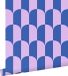 ESTAhome behang art deco bogen lila paars en koningsblauw - 53 cm x 10.05 m