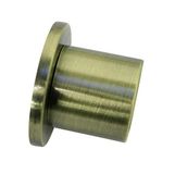 GARDINIA Wandhouder voor gordijnroedes van Ø16 mm, antiek-messing, 2 stuks