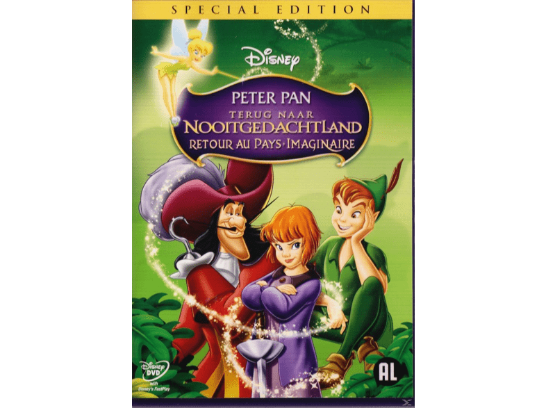 Walt Disney Studios Peter Pan: Terug Naar Nooitgedachtland - DVD