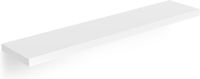 Casaria Wandplank Zwevend - 70 cm 15kg Belastbaar - Mat Wit