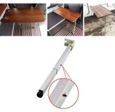 Pieds de table acier inoxydable pliable réglable en hauteur 2 pièces