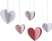 Ginger Ray 3D Papieren Harten Hangdecoratie