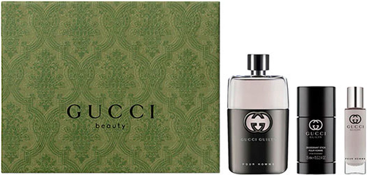 Gucci Guilty Pour Homme Set EDT 90ML +15ML+Deo 75ml