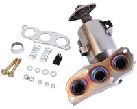Omgoods Katalysator mit Montagesatz für Auto