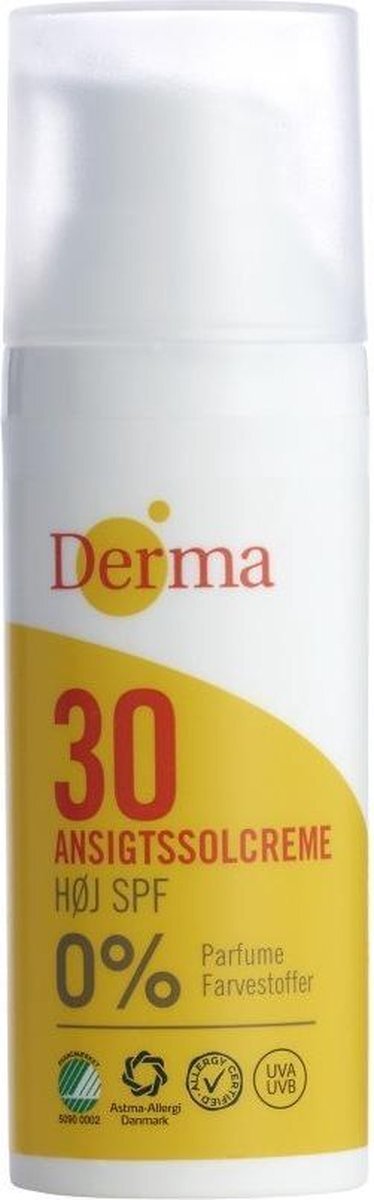 Derma Derma_sun Ansigtssolcreme Spf30 Krem Przeciws?oneczny Do Twarzy 50ml