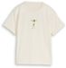 Tom Tailor - Oversized T-shirt met print op de rug - Maat 128/134 - Wool White