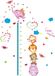 DW4Trading Groeimeter muursticker love inspires - 8720297790546