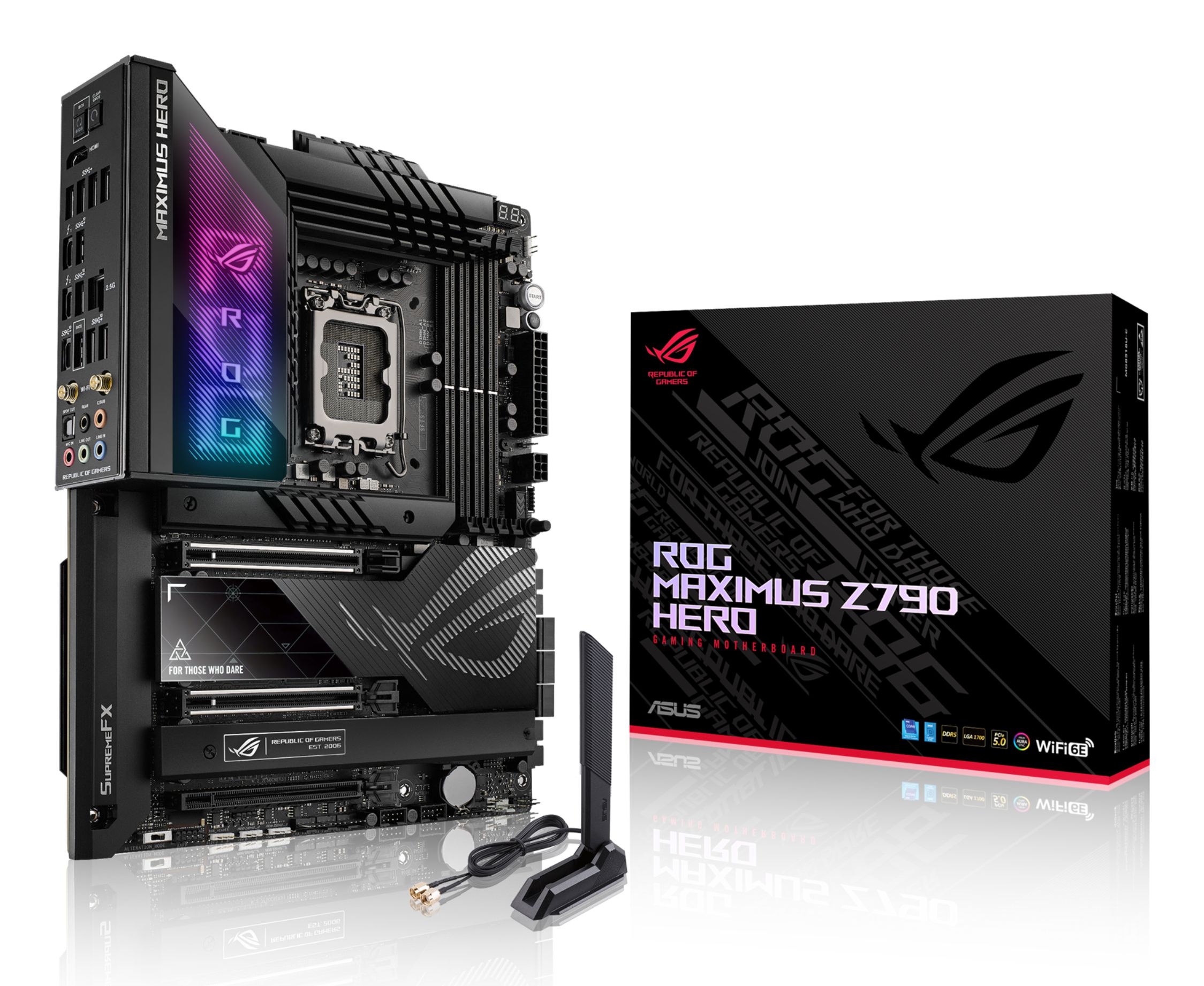 ASUS ROG MAXIMUS Z790 HERO - Intel Z790 - ATX Motherboard