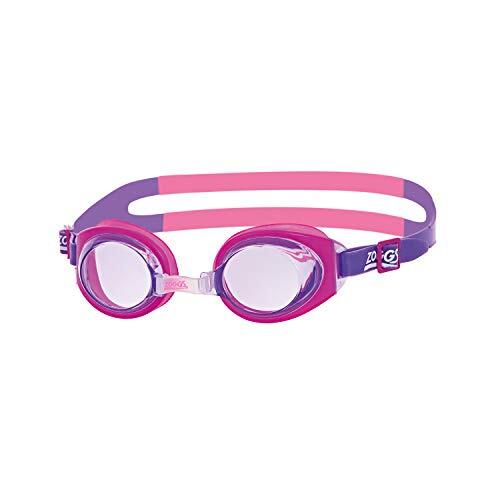 Zoggs Kinderen Little Ripper zwemmen Goggles Anti-Fog en UV bescherming (tot 6), Roze, Paars, Helder, 0-6 jaar
