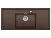 Blanco 523620 ALAROS 6 S SILGRANIT PuraDur met afvoerafstandsbediening, met accessoires zwart bekken midden, café