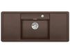 Blanco 523620 ALAROS 6 S SILGRANIT PuraDur met afvoerafstandsbediening, met accessoires zwart bekken midden, café