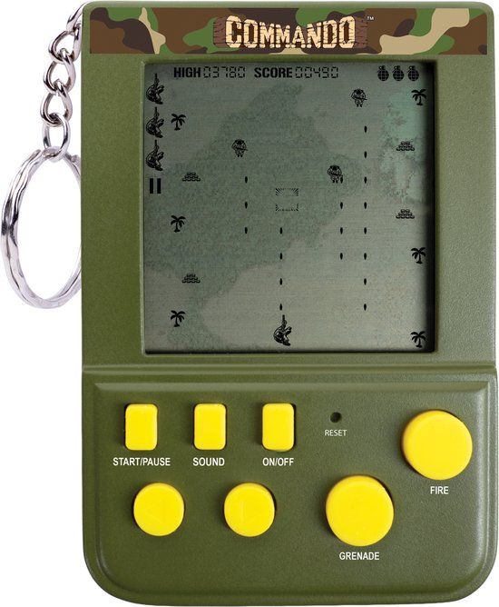Mad Monkey Commando - retro gaming handheld (sleutelhanger)