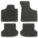 AD Tuning HG10624 Velours Vloermatten Set (4-delig) Zwart Pasvorm Autotapijten