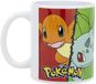 Pokémon Mok – Pikachu, Charmander, Squirtle & Bulbasaur – 325ml – Keramiek – Officieel Gelicenseerd – Vaatwasser- & Magnetronbestendig