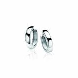 Zinzi zilveren oorringen 15 x 3mm glad met luxe klapsluiting ZIO191