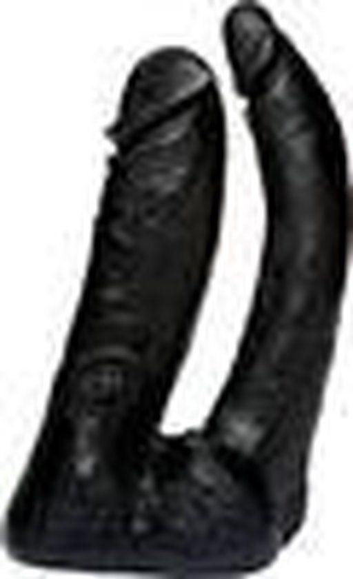 Doc Johnson Code Black - Double Dildo - Black