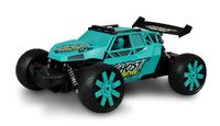 Amewi 22510 RC Sandbuggy Ghost 1:12 RTR 2,4GHz, 2WD, tot 25 km/u, turquoise/zwart