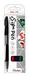Pentel S520-4 Sign Pen vezelpen, 0,8 mm lijndikte, set van 4, zwart, rood, blauw, groen