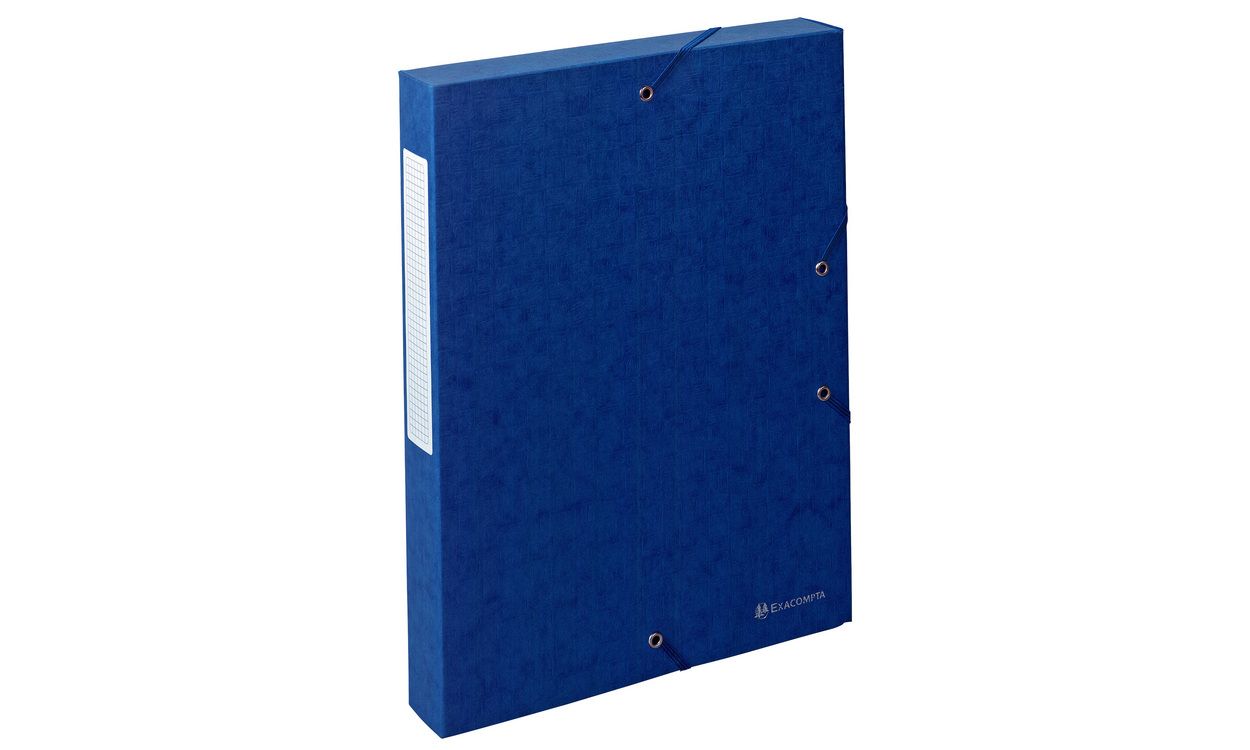 Exacompta Archiefdoos - Rug 40mm - Blauw