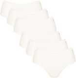 sloggi Midislip GO Daily Cotton Midi Vrouwen Effen SILK WHITE M